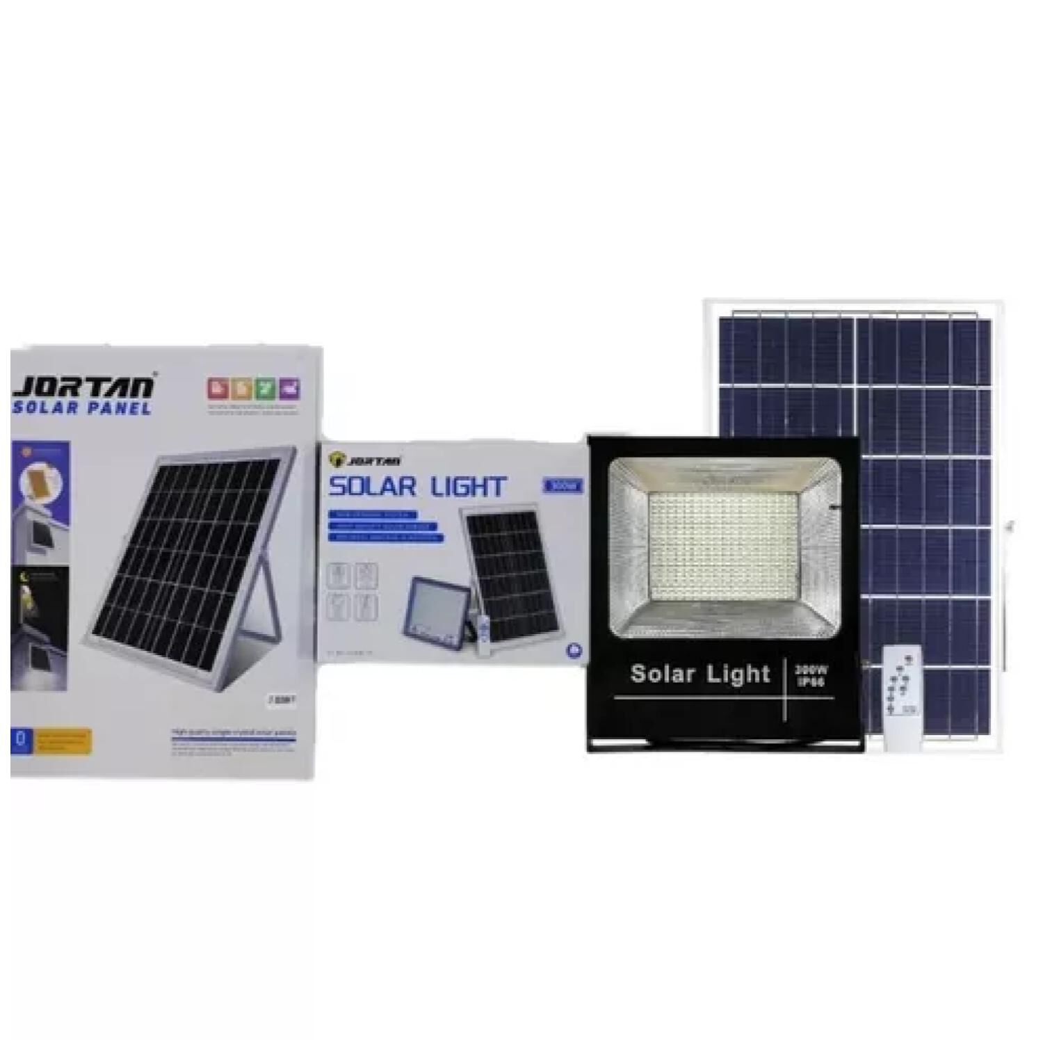 Foco Led Con Panel Solar 300w Montable Ajustable image number 2.0
