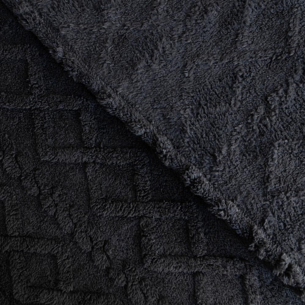 Frazada Sherpa Azhome Jacquard / 1.5 Plazas image number 2.0