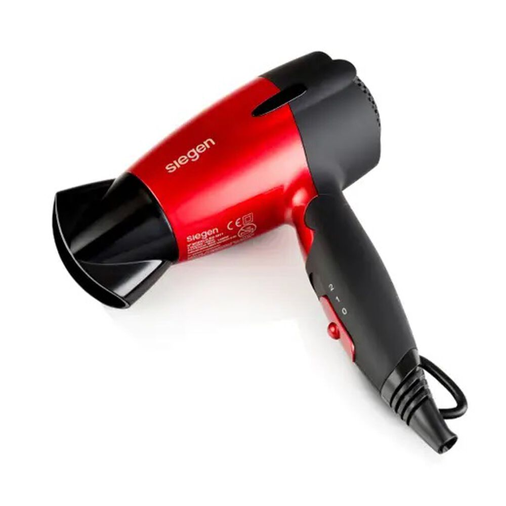 Secador De Pelo Siegen Specialist Lets Go Travel Rojo Sg3011 1400watts image number 7.0