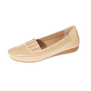 Mocas&iacute;n Beige Modelo Italiano Art. 5ask64239beige