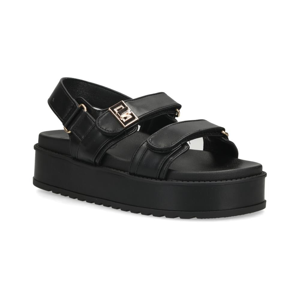 Sandalia Mujer Rolly Go Black image number 0.0