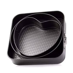 Set 3 Moldes Variados Reposter&iacute;a Queque Torta Antiadherentes