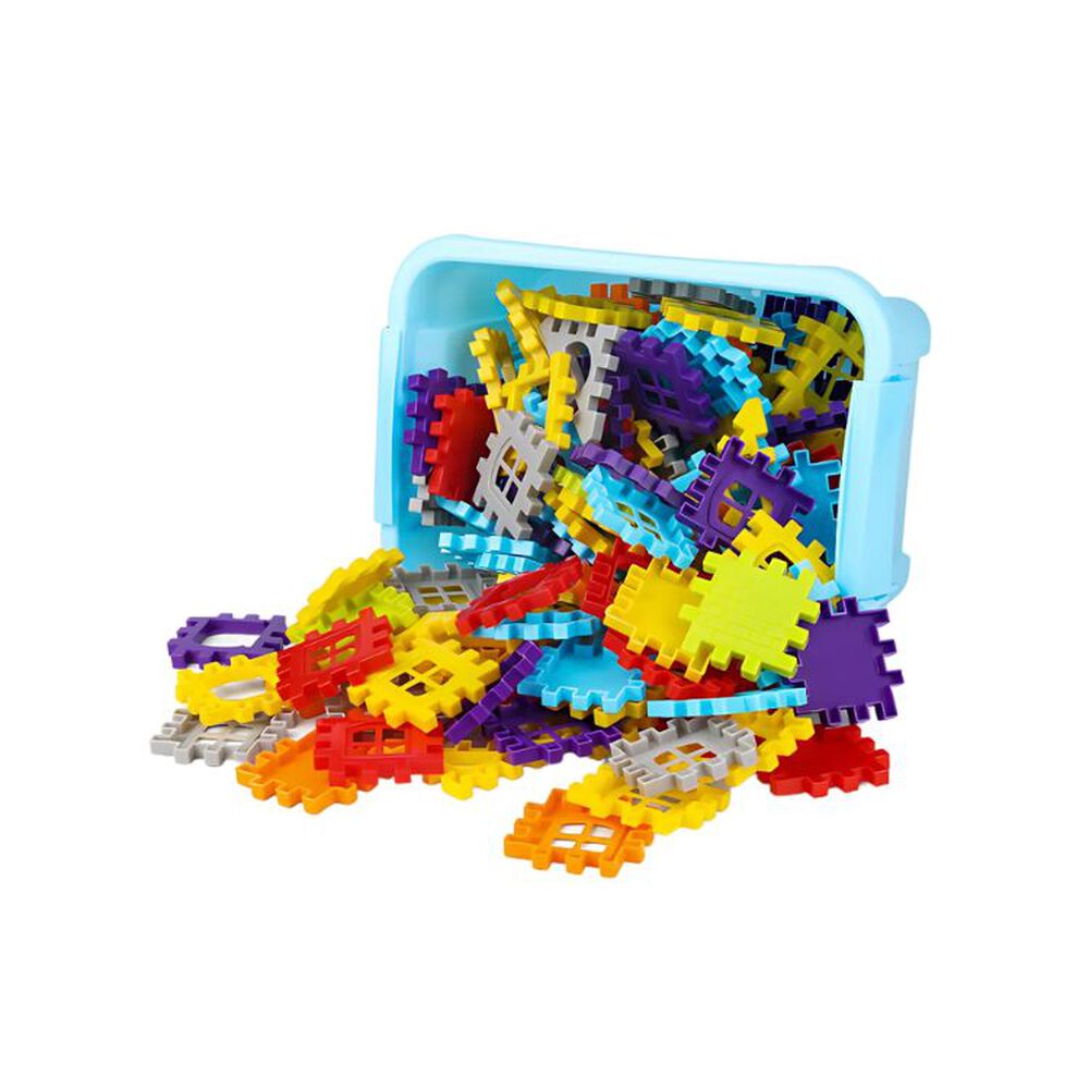 Kit Bloques De Construcción Educativos Niños 150 Piezas image number 3.0
