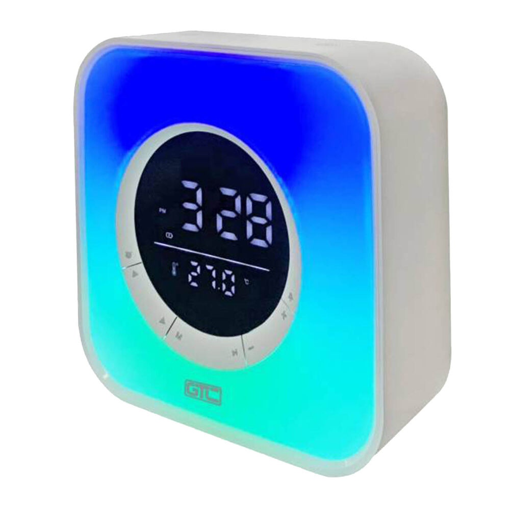 Parlante Bluetooth Rgb Despertador Reloj Temperatura Spg-134 image number 3.0