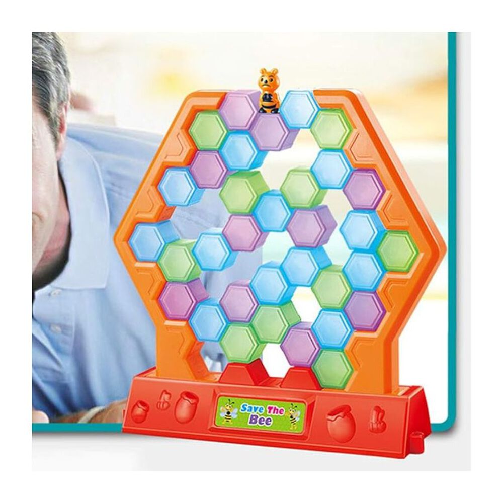 Juego De Mesa Demolición Salva La Abeja Educativo Niños image number 3.0