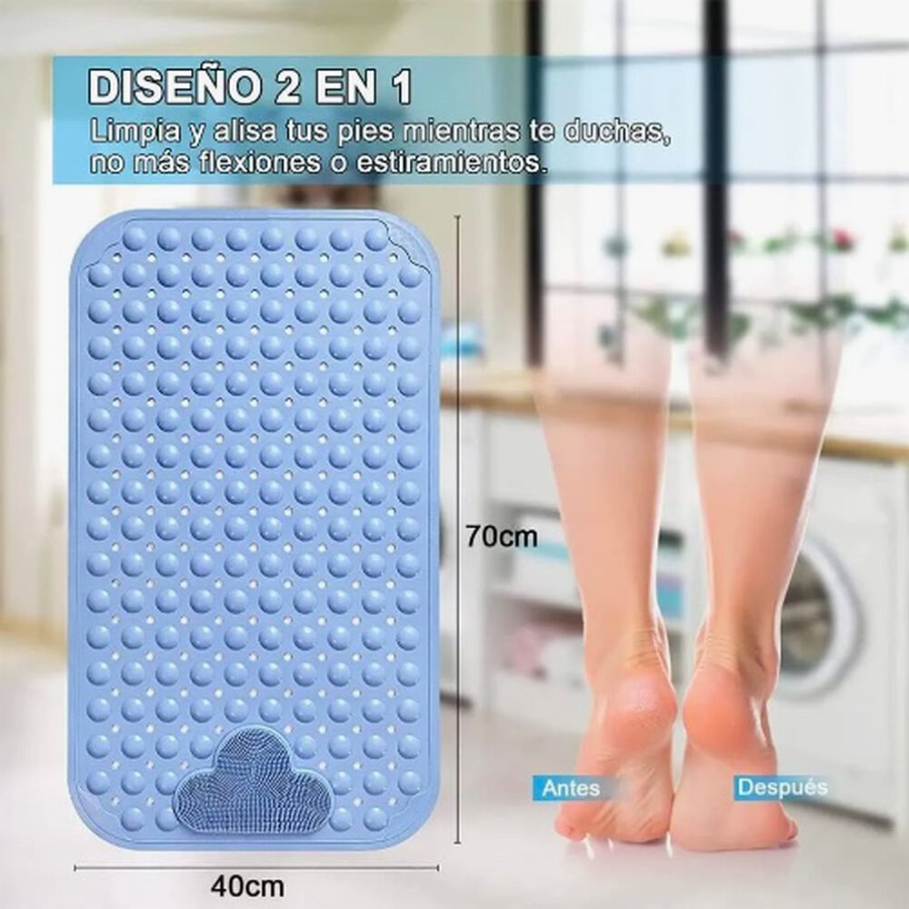 Piso De Goma Antideslizante Celeste image number 3.0