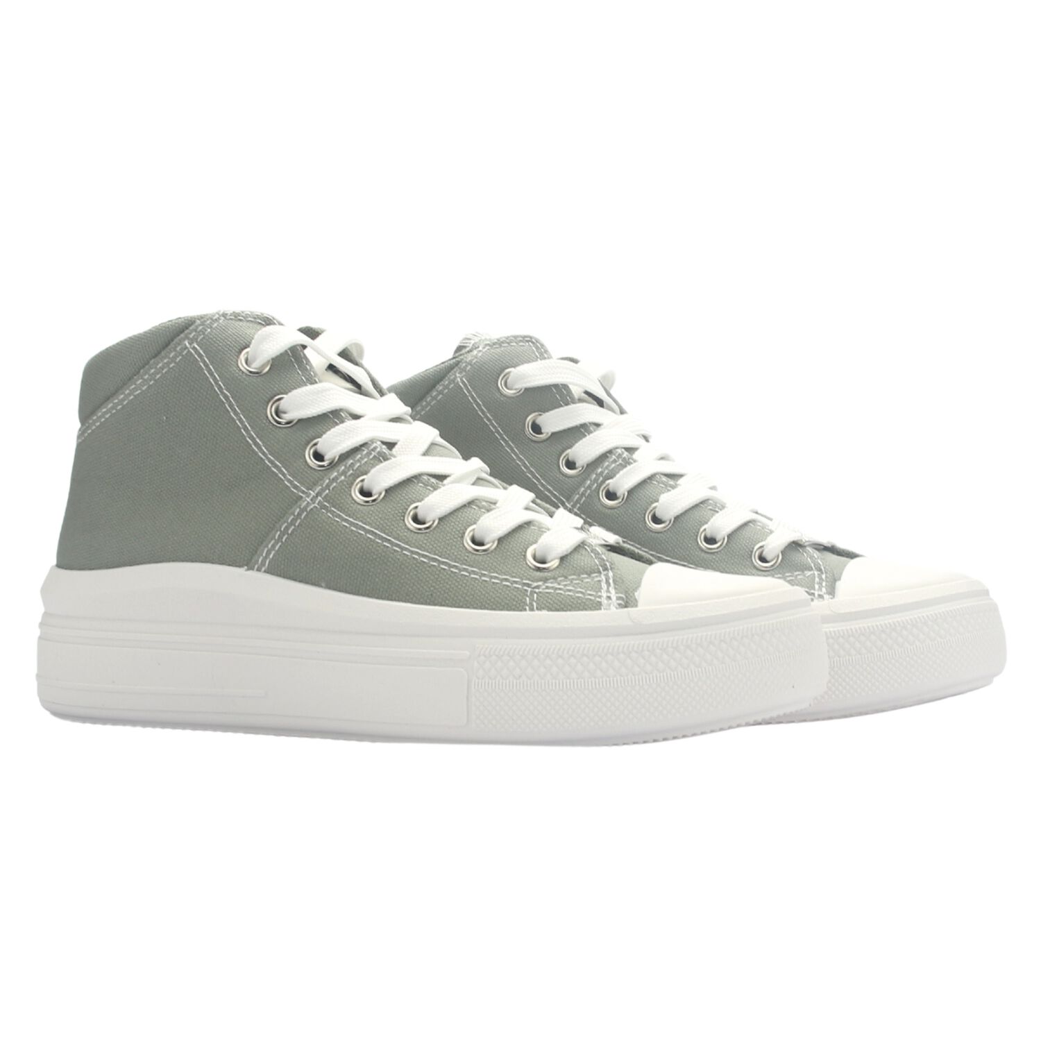 Zapatilla Chalada Mujer Clu-15 Oliva Urbano image number 4.0