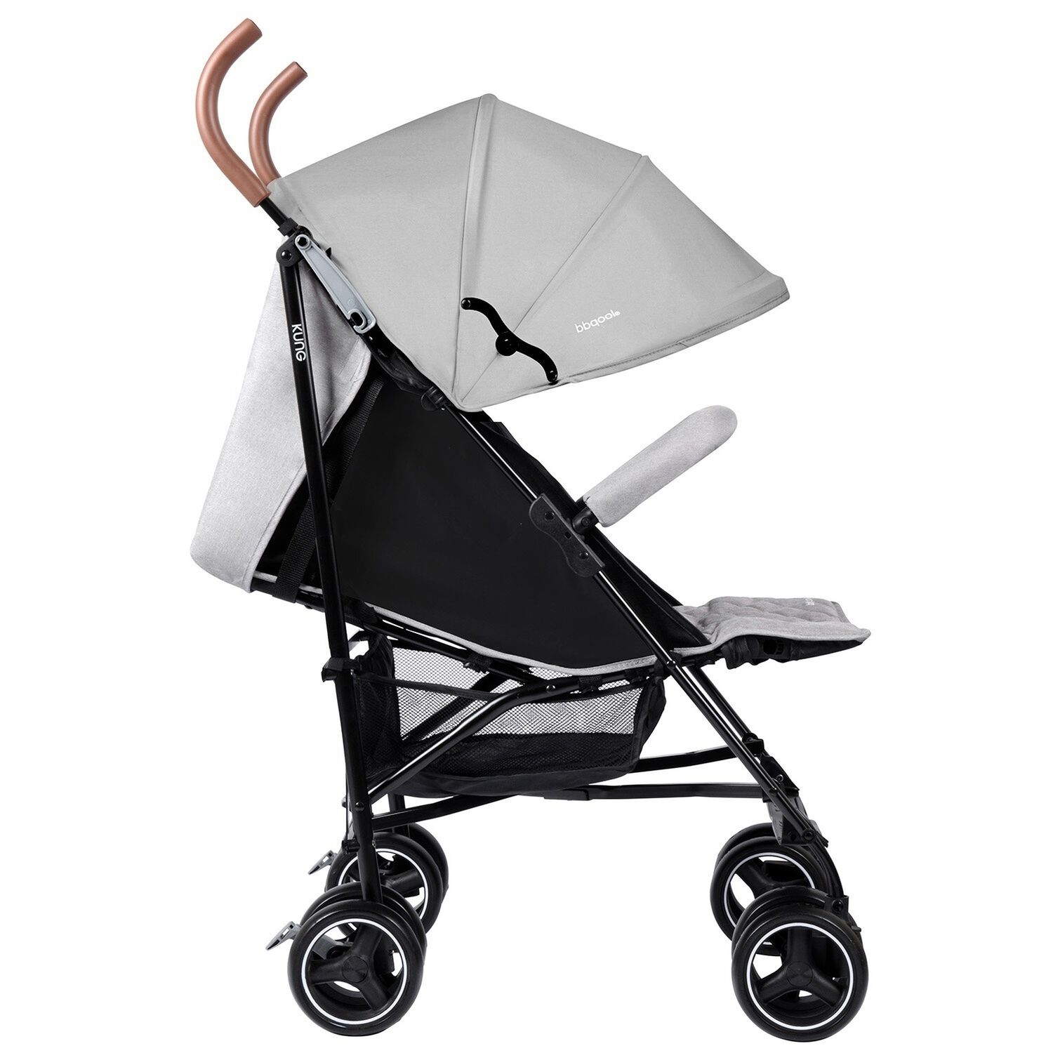 Coche Paragua Kung Light Grey image number 2.0