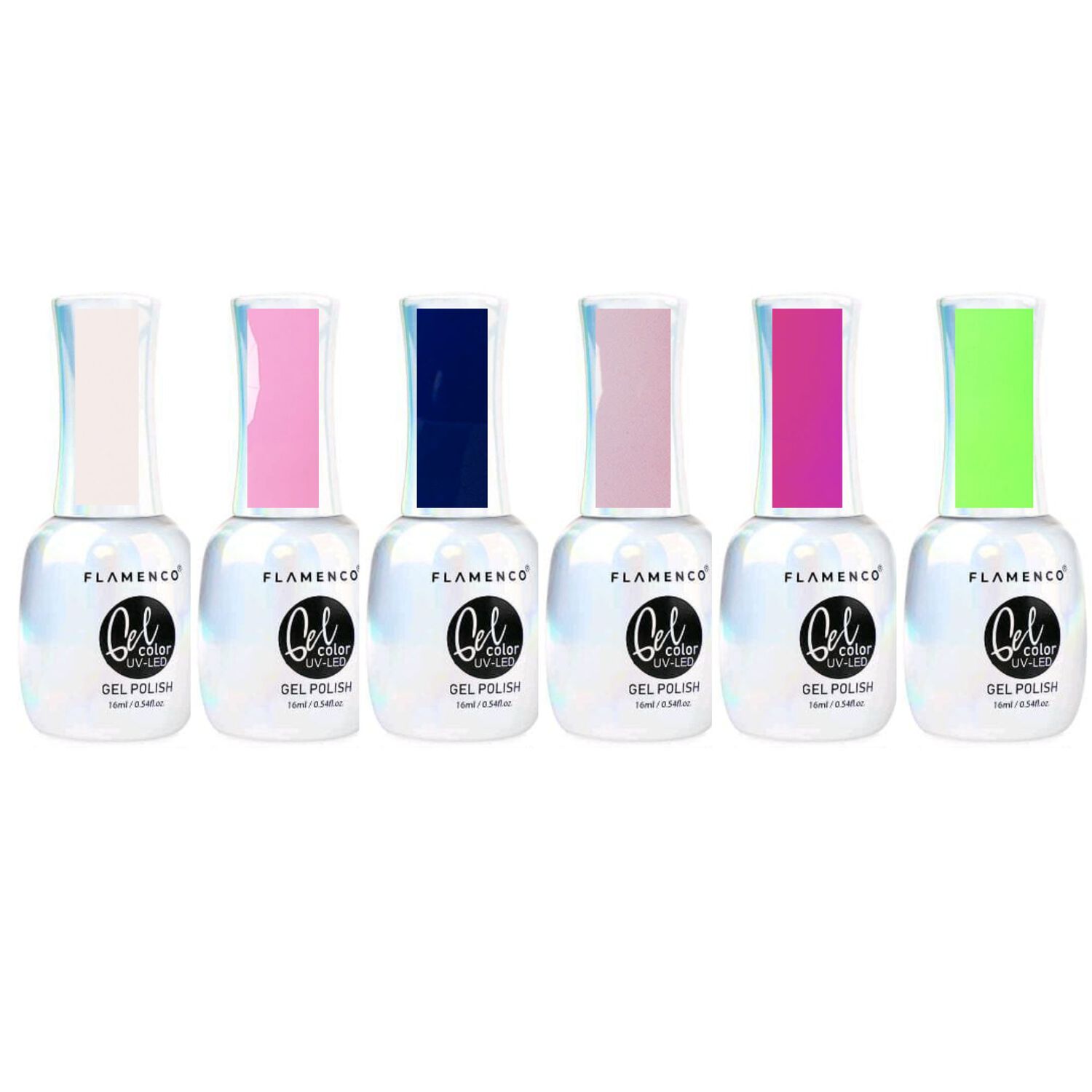 Set De 6 Esmaltes Semipermanentes Secado Uv Larga Duraci&oacute;n image number 1.0