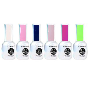 Set De 6 Esmaltes Semipermanentes Secado Uv Larga Duraci&oacute;n