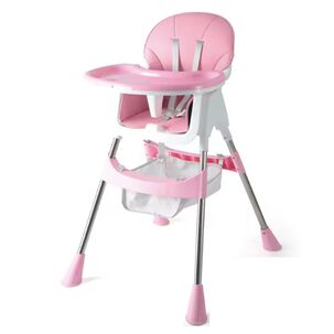 Silla Comedor Port&aacute;til Infantil 2 En 1 Plegable Verde