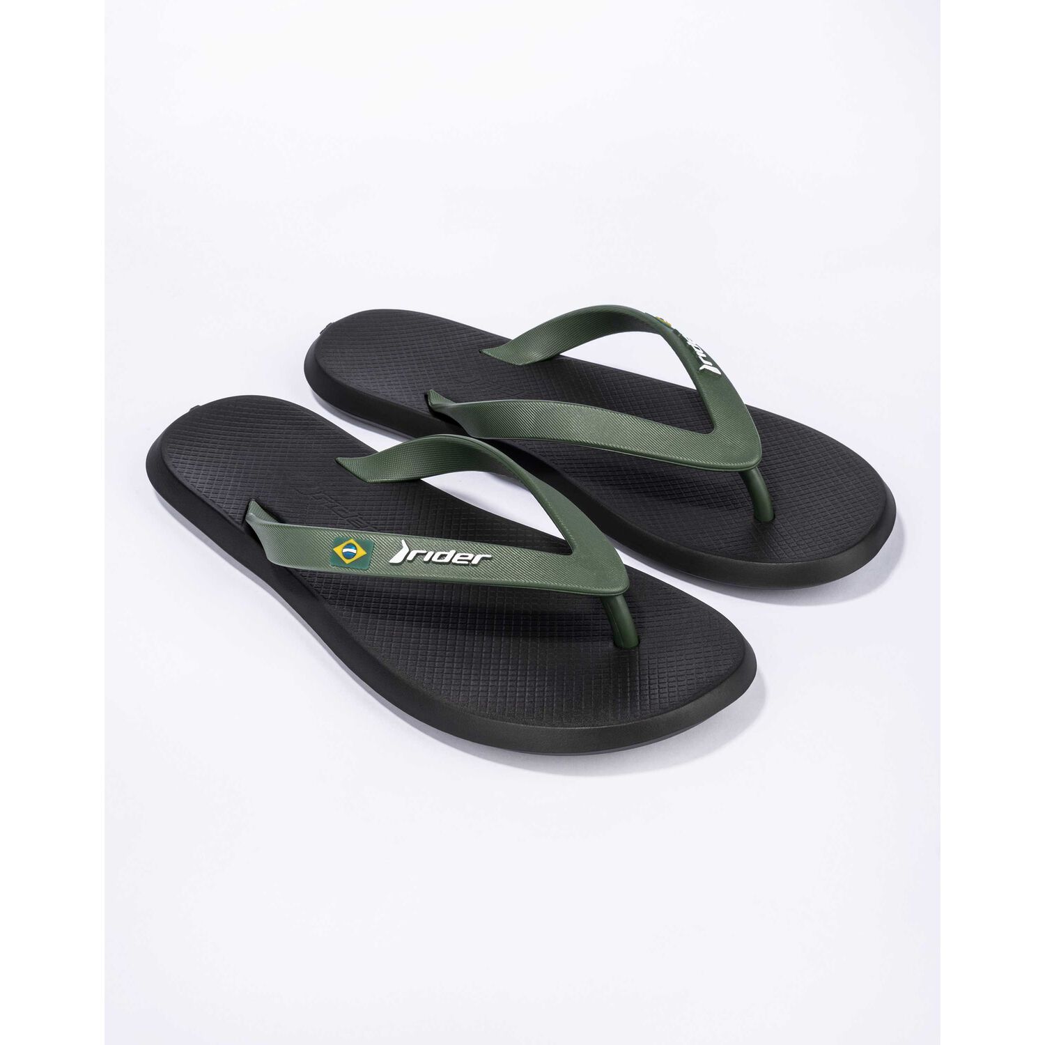 Sandalia Hombre Negro/verde 1r Rider image number 1.0