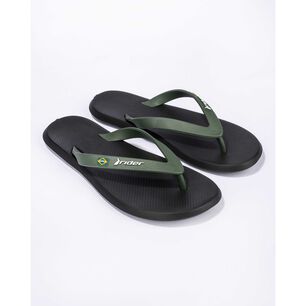 Sandalia Hombre Negro/verde 1r Rider