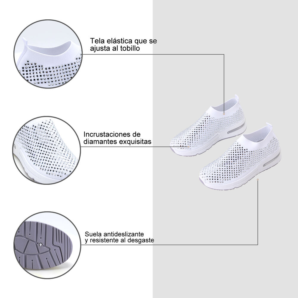 Zapatilla Deportiva Blanca Mujer Weide Tfa181 image number 5.0