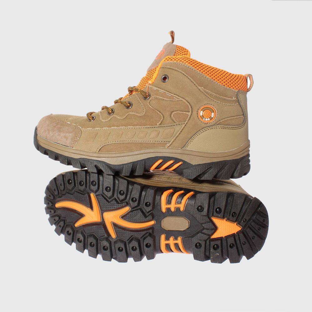 Zapatilla Outdoor Khaki/nara V&iacute;a Franca Art. 5e003kakiorange image number 3.0