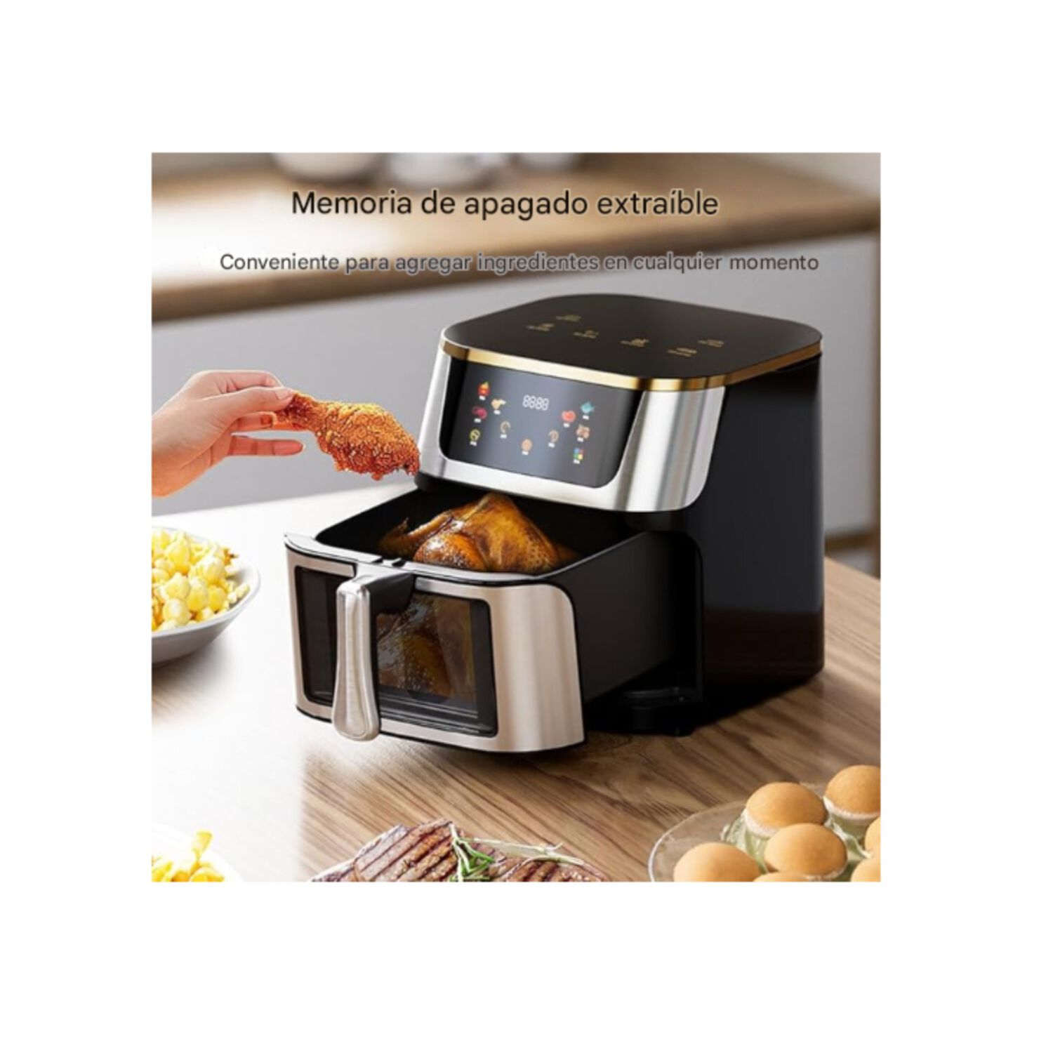 Air Fryer Freidora De Aire 12l 2800w Digital image number 6.0
