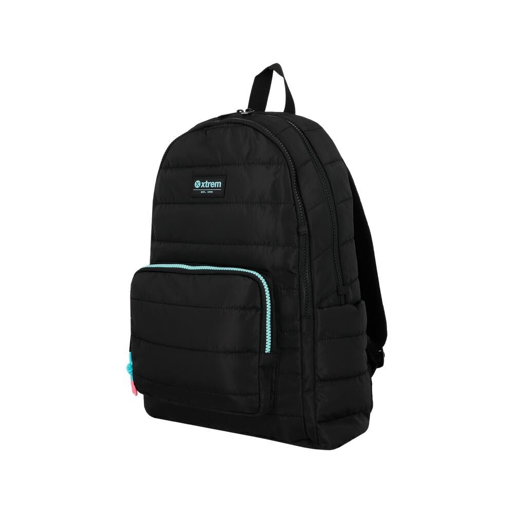 Mochila Notebook Xtrem Hamilton 6xt Negro/verde Agua 14" image number 2.0