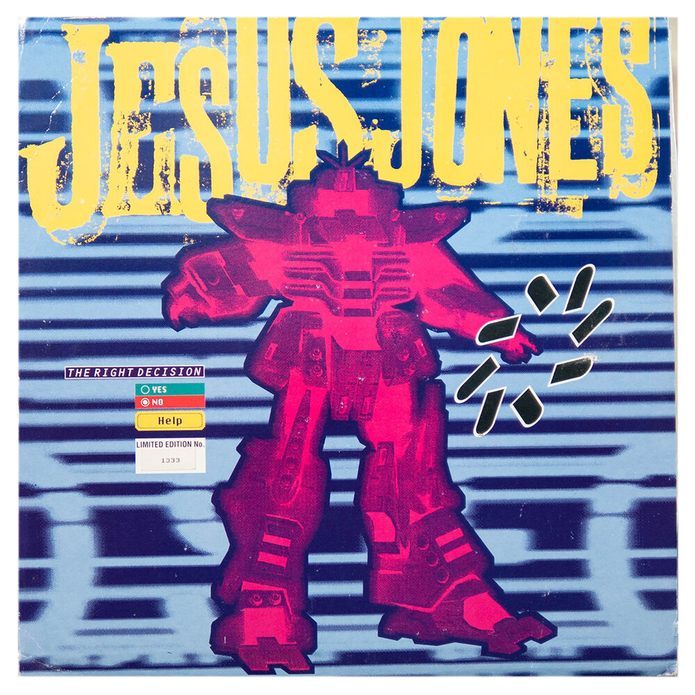 Jesus Jones - The Right Decision | 12" Maxi Single Usado image number 0.0