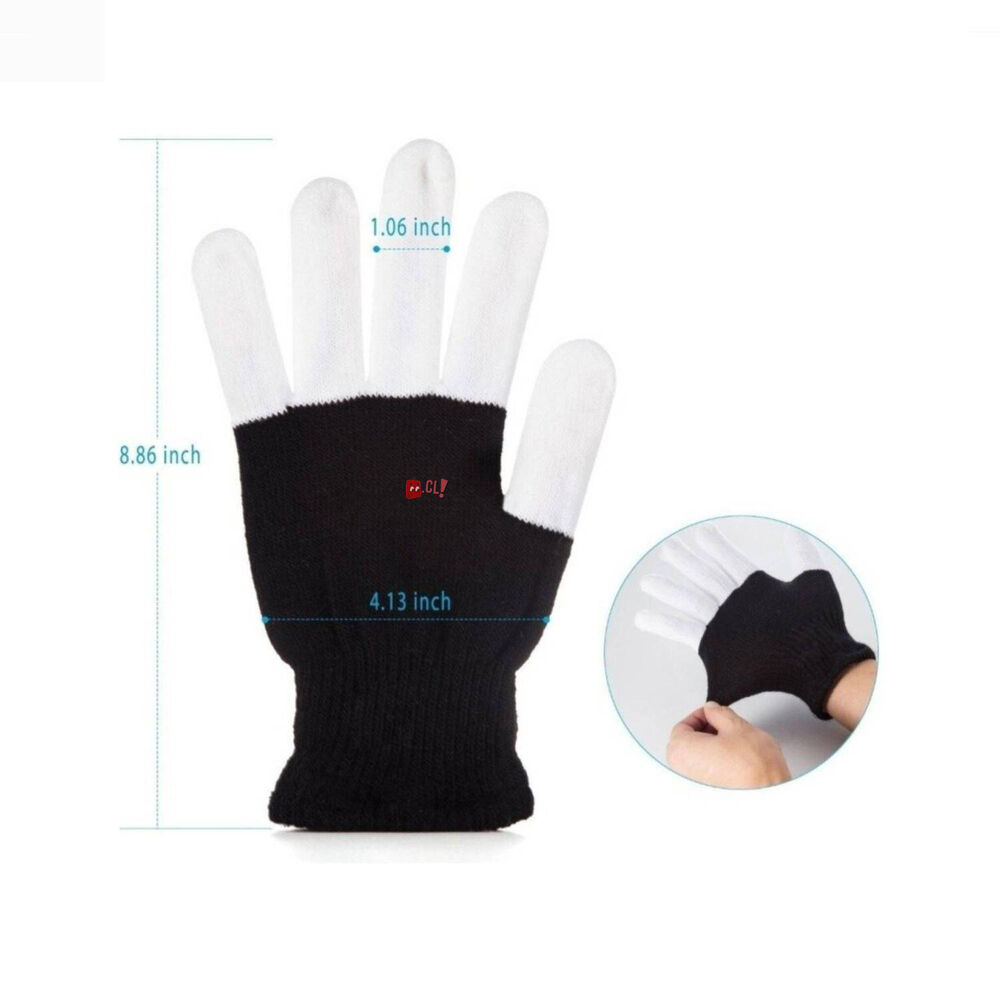 Guantes Tik Tok Con Luces Led De Colores - Ps image number 2.0