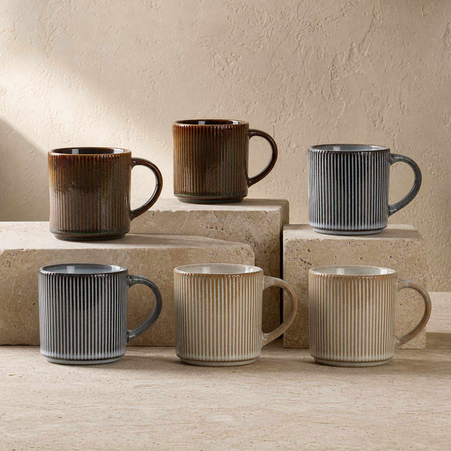 Set 6 Tazas Mug Cer&aacute;mica Vik 350 Ml - Surtido 3 Modelos image number 4.0