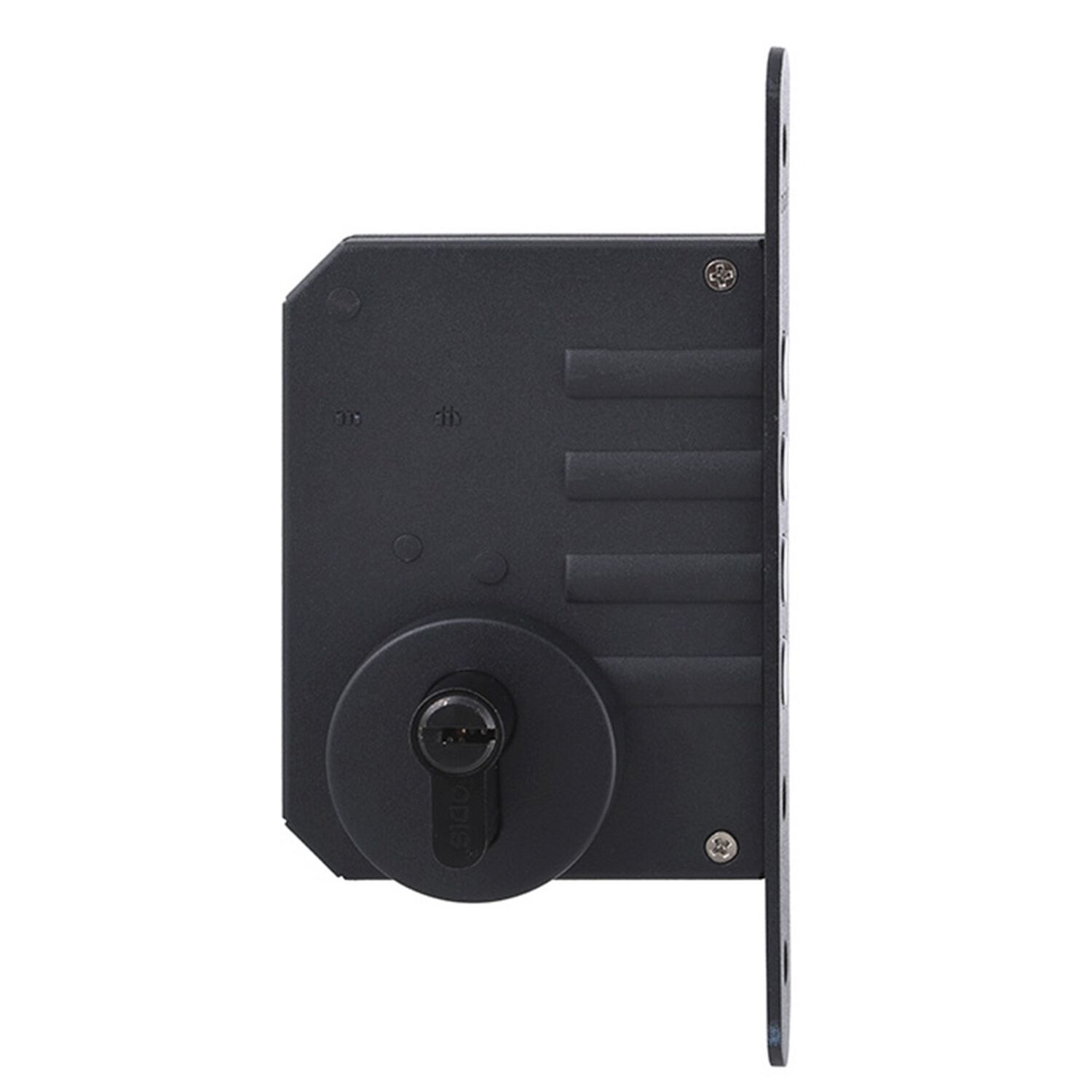 Cerrojo Embutir Odis 600 Llave-llave - Negro image number 3.0