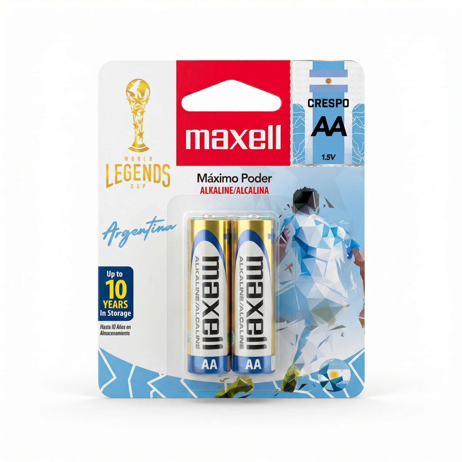 Pack 24 Pilas Alcalinas Aa 1,5v Leyendas Blister 2uds. image number 1.0