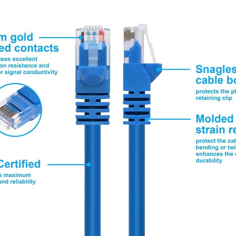 Cable De Red Ethernet Cat 6 - 90cm image number 2.0