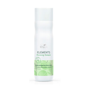 Wella - Shampoo Elements Renovador Limpieza Suave Y Profunda 250 Ml