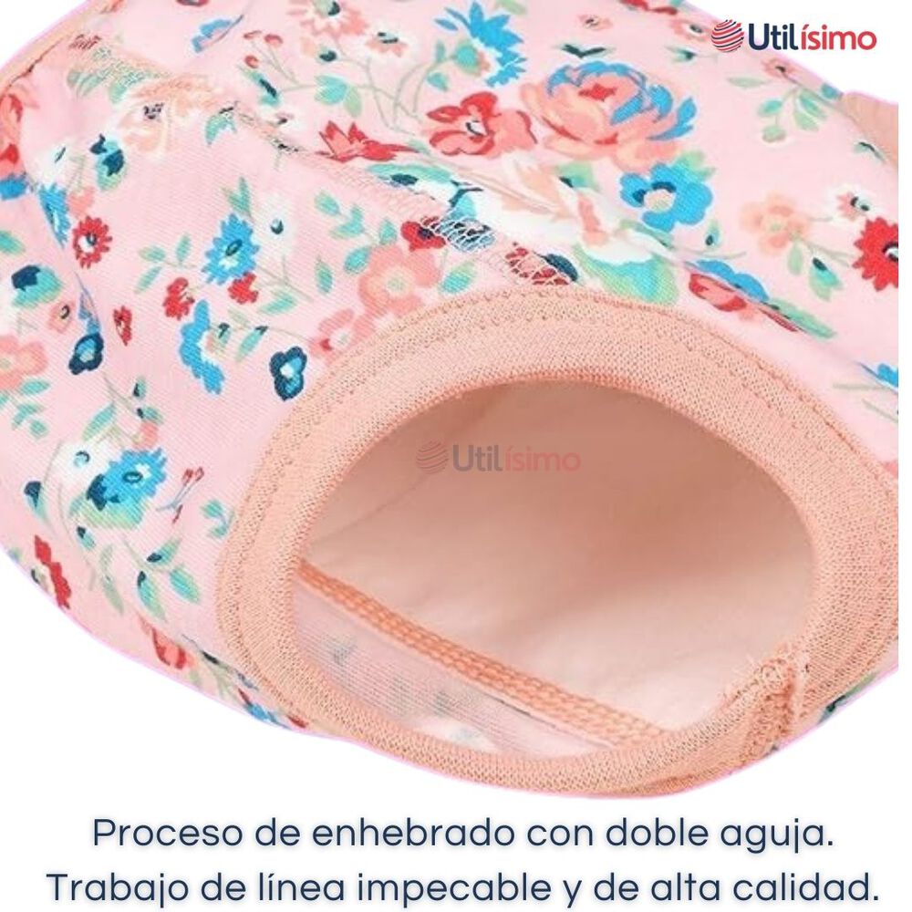 Pack 3 Calzón Pantys Niña Entrenamiento Algodón Absorbente Transpirable Cintura Elástica image number 6.0