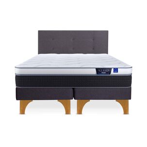 Cama Europea Flex Nexus / King / Base Dividida + Respaldo