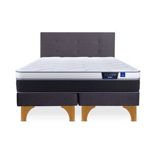Cama Europea Flex Nexus / King / Base Dividida + Respaldo