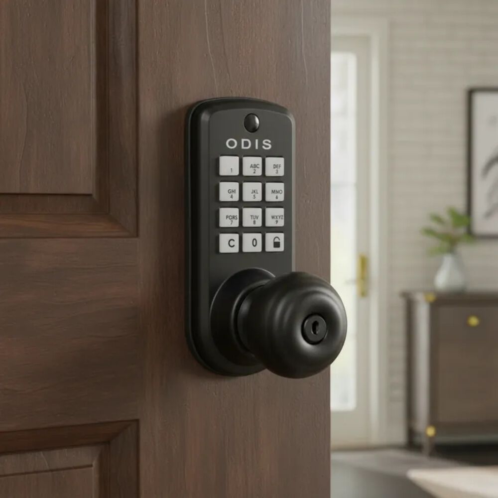 Cerradura Digital Odis Con Pomo 6500 Color - Negro image number 2.0