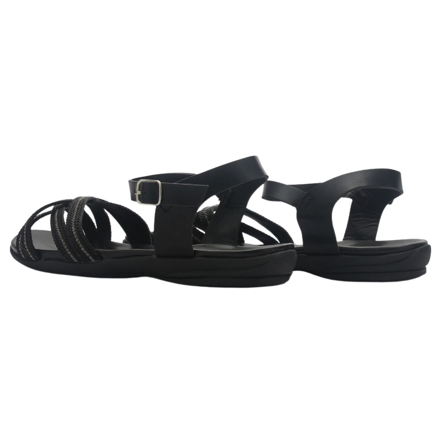 Sandalia Mujer Casual Negro Chalada Anatomic86 image number 5.0