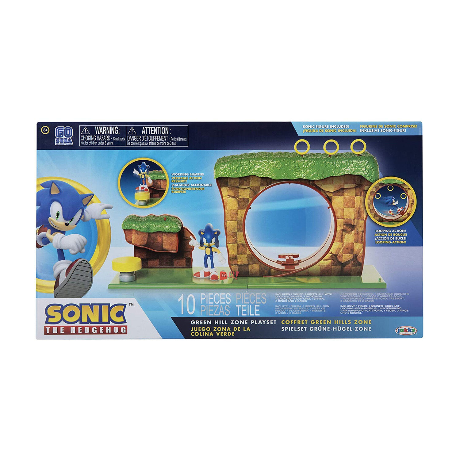 Sonic Playset Colinas Verdes Level 1 - Ps image number 2.0
