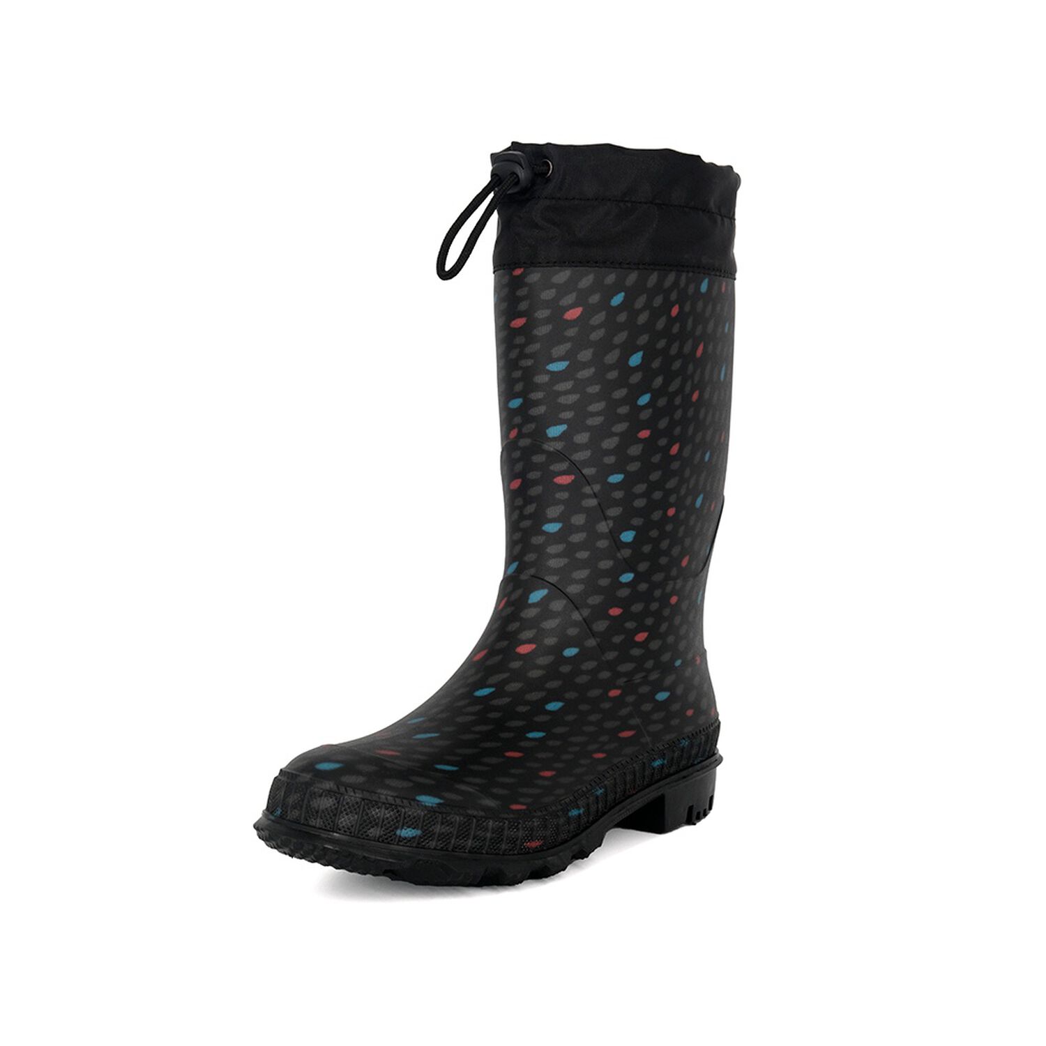 Bota De Agua Con Polar Biela Gotas Negro Alquimia image number 0.0