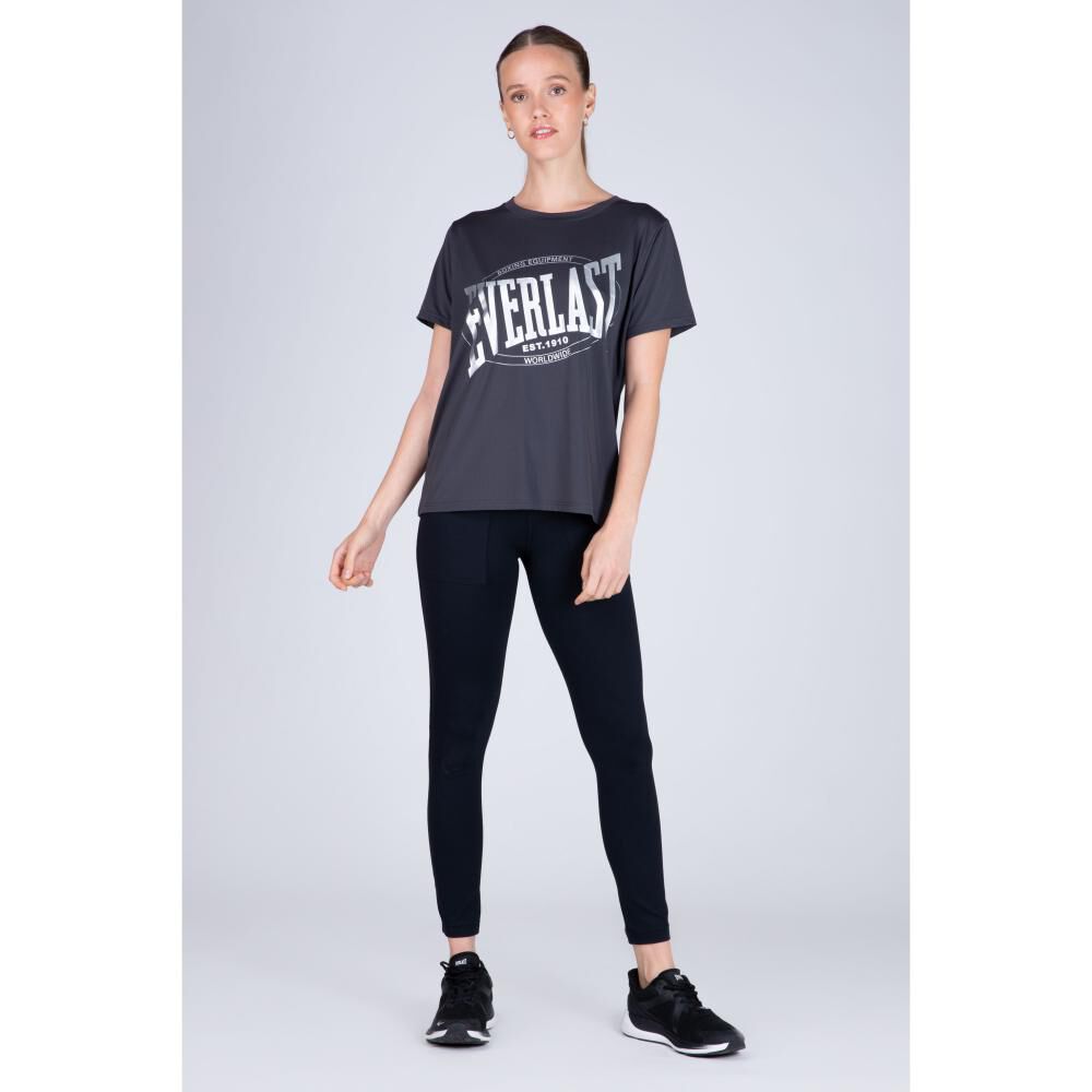 Polera M/c Mujer Basic Everlast image number 3.0