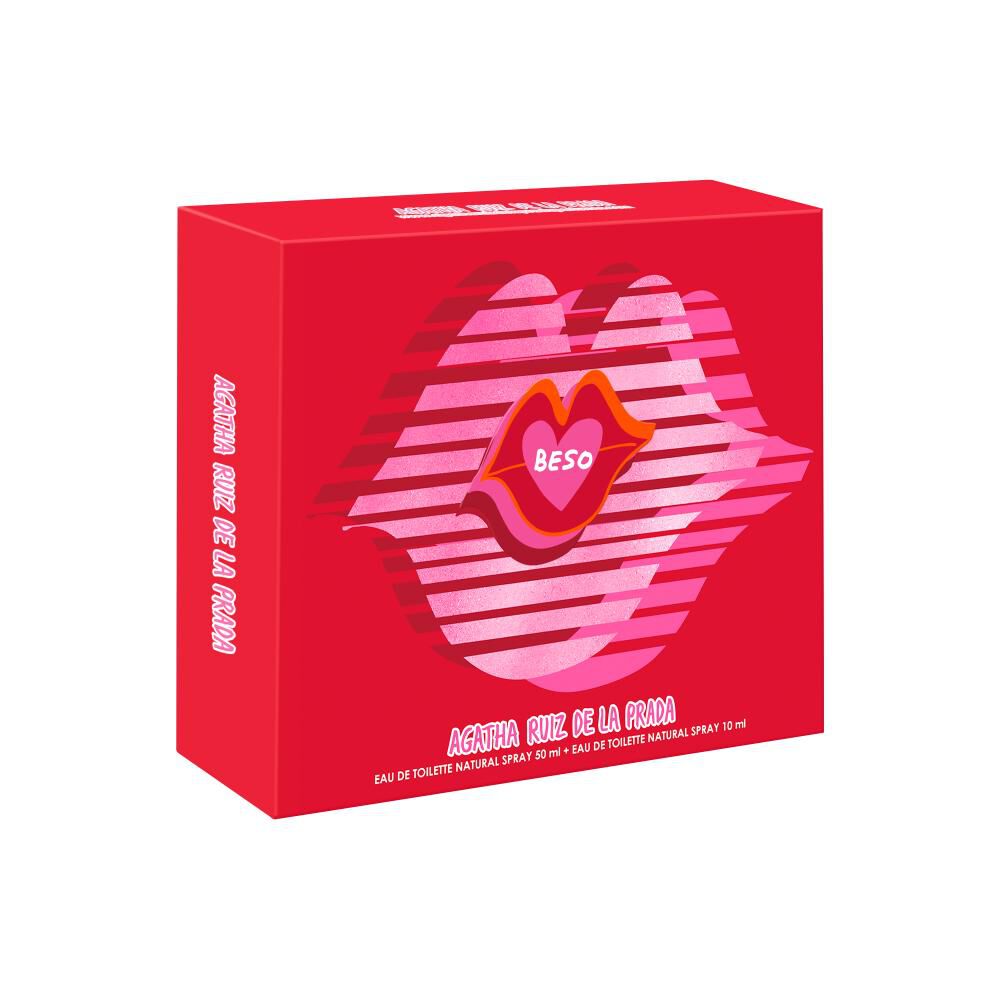 Set De Perfumería Mujer Beso Agatha Ruiz De La Prada / 50 Ml / Edt + Megaspritzer 10 Ml image number 1.0