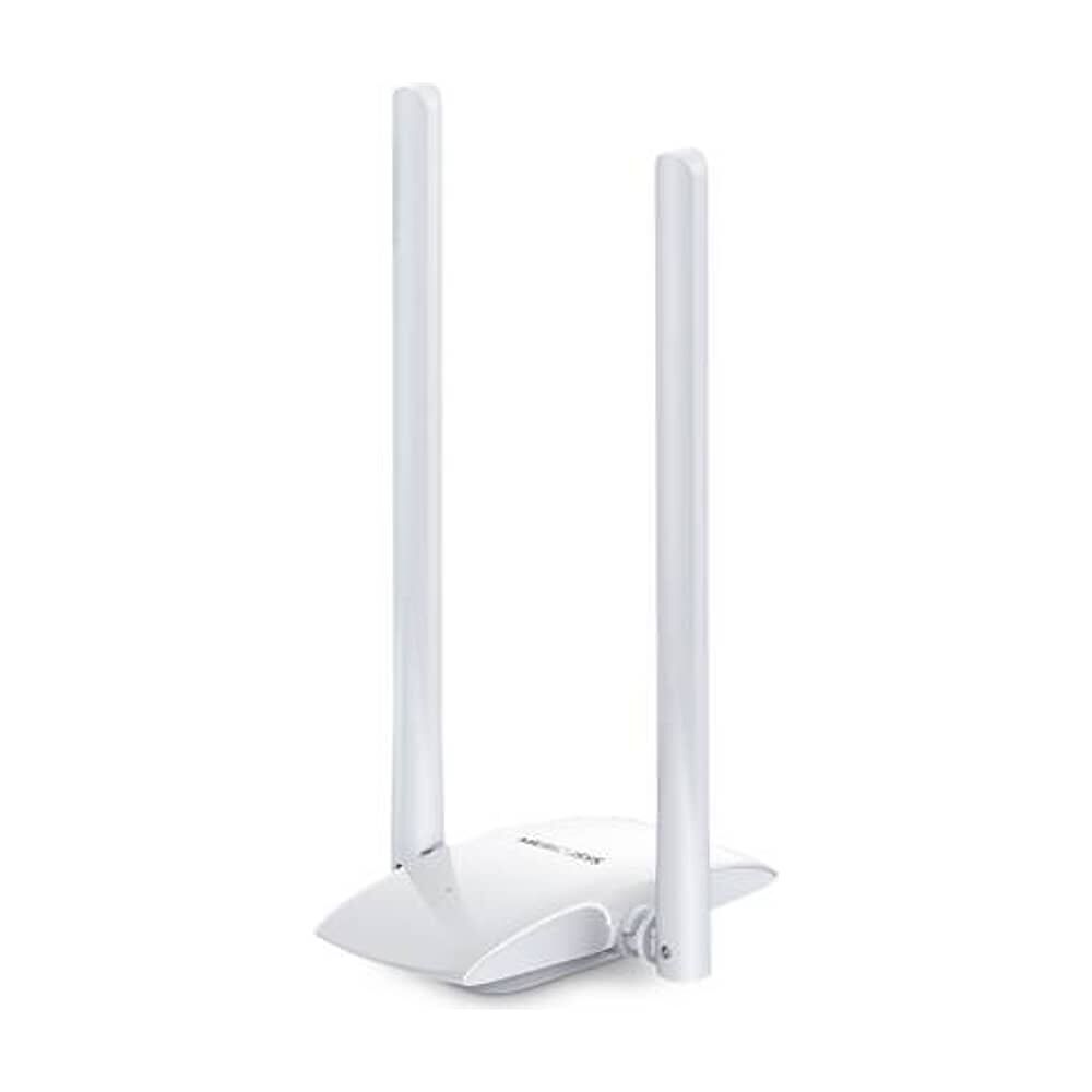 Adaptador De Red Wifi Usb Mercusys Mw300uh, 300mbps, Doble Antena, Alta Ganancia 5dbi image number 0.0
