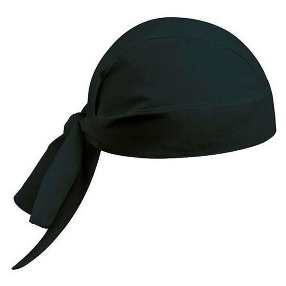 Pack X 4 Gorro O Bandana De Cocina Negro Chef image number 0.0