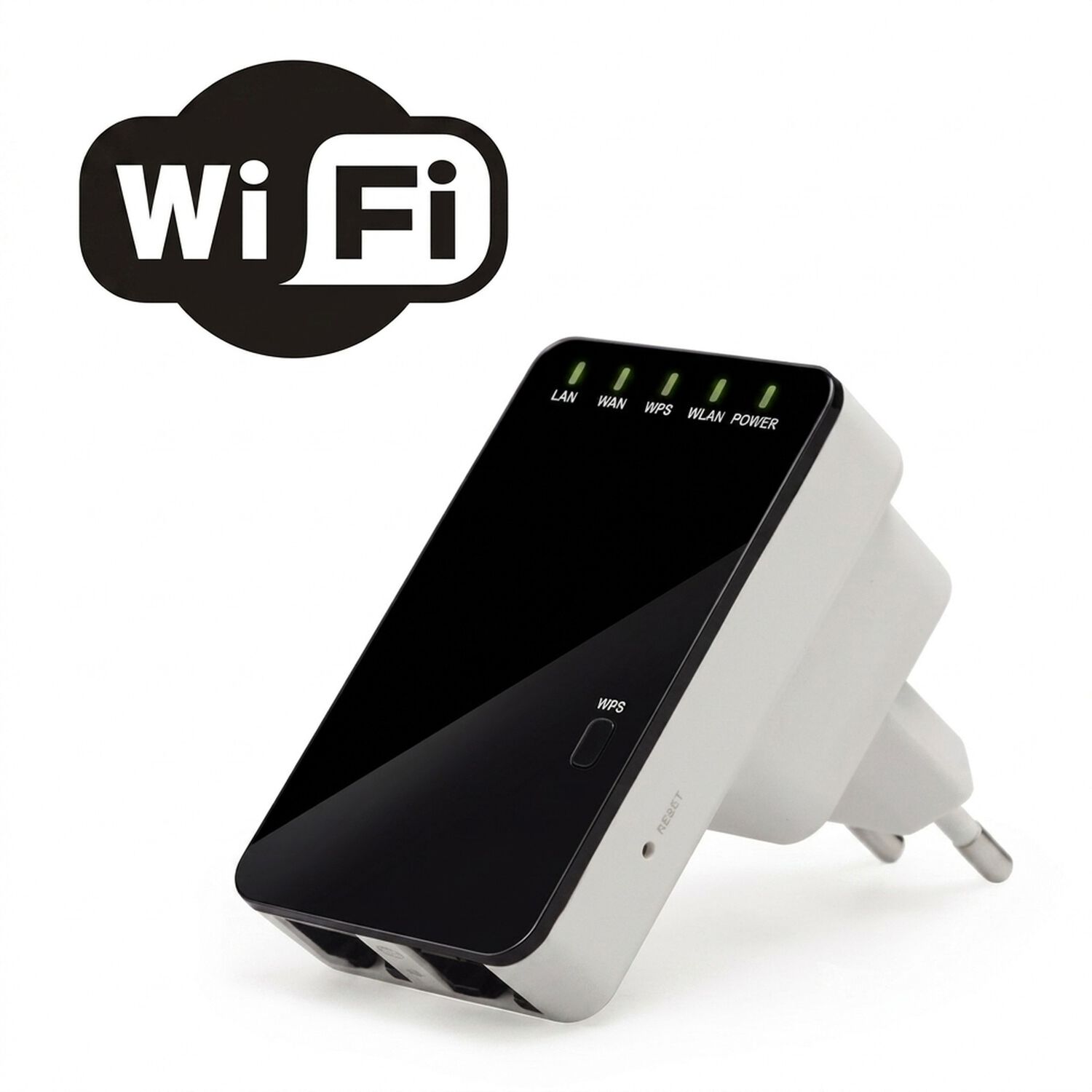 Repetidor Amplificador Wifi 300 Mbps Inal&aacute;mbrico Mini Router image number 4.0