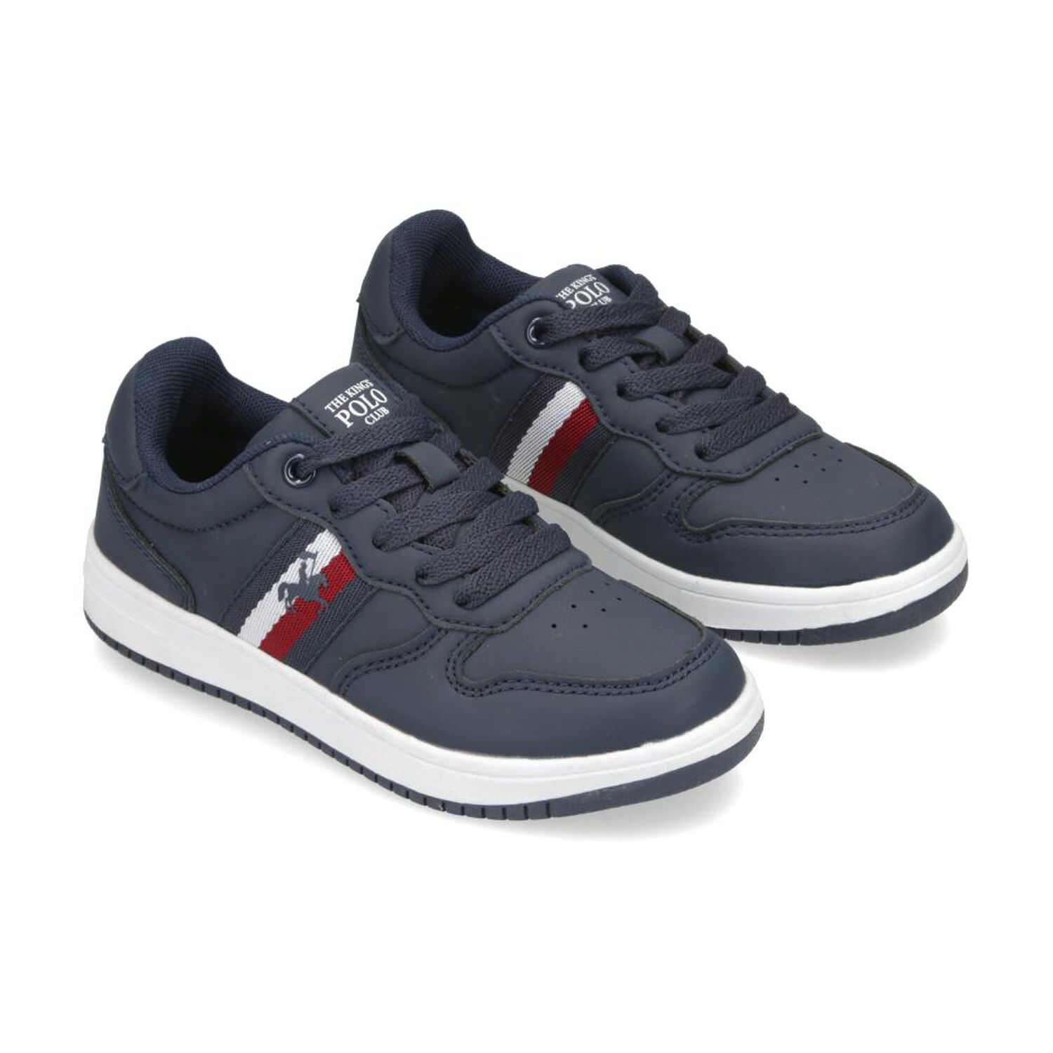 Zapatilla Infantil Ni&ntilde;o The King's Polo Club Navy image number 1.0