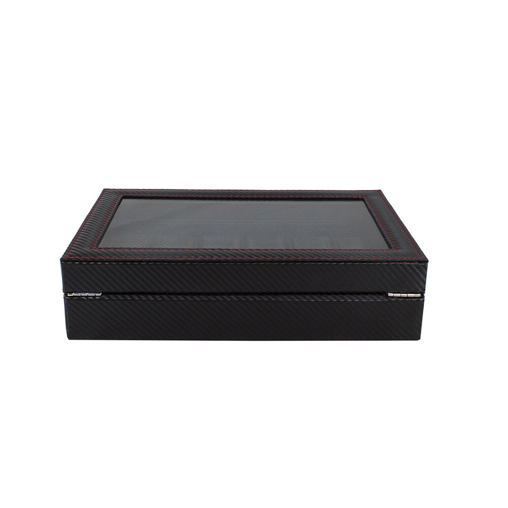 Caja Estuche Organizador De 12 Relojes Bordado Elegante image number 5.0