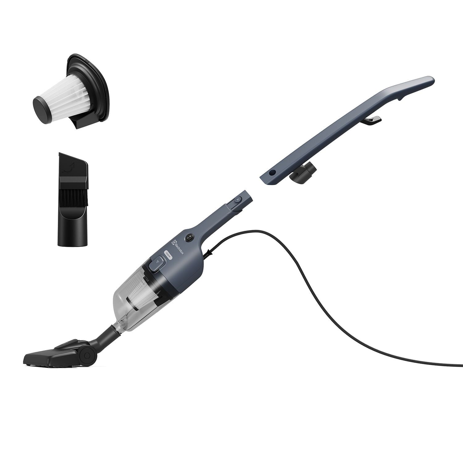 Aspiradora Vertical Con Cable Electrolux 1250w 2 En 1 Con Filtro Hepa Stk21 image number 5.0