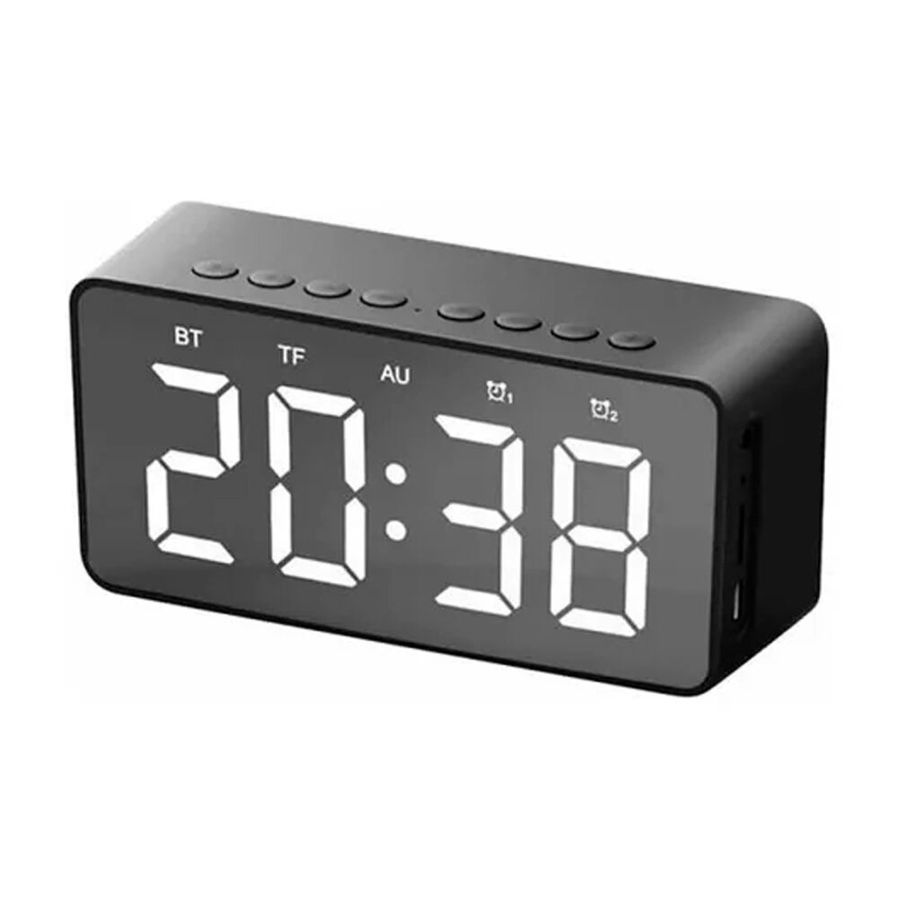 Radio Reloj Despertador Digital Bluetooth Pantalla Lcd image number 0.0