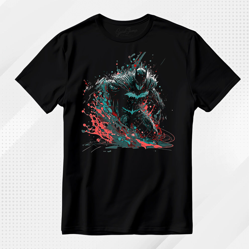 Polera Batman Pintura Gprodis image number 0.0