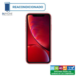 iPhone XR de 64gb Rojo Reacondicionado