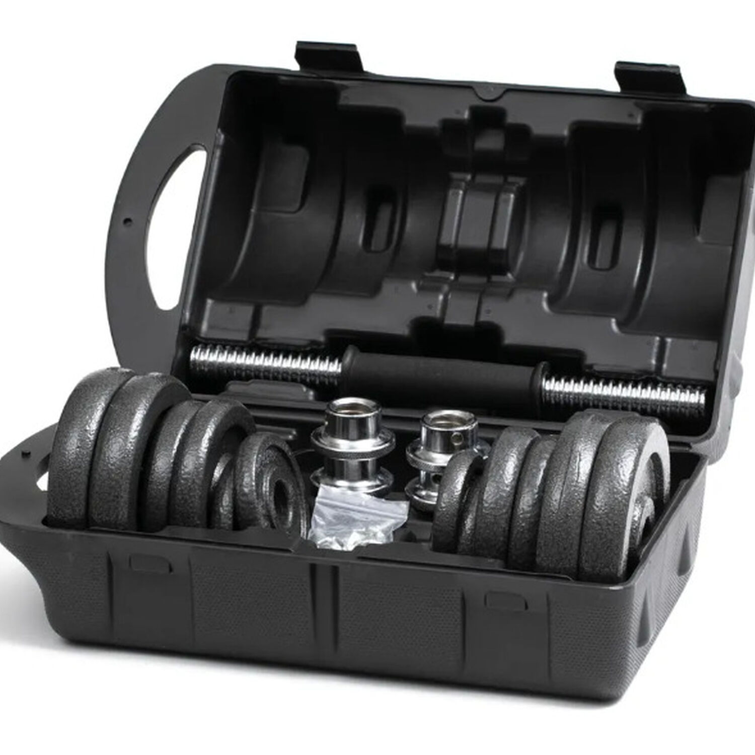 Set Mancuerna Hierro 20 Kg Con Maleta Ten Series image number 2.0