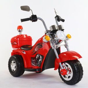 Moto Eléctrica Chopper Rojo Bebesit