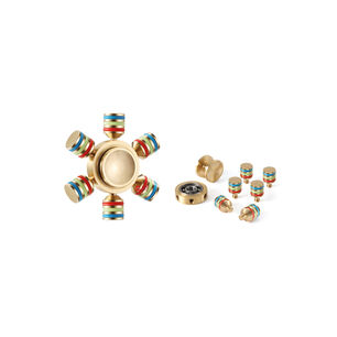 Spinner Met&aacute;lico Desarmable De 6 Puntas - Ps