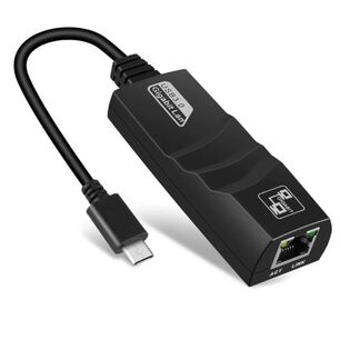 Adaptador Tarjeta Red Usb Tipo C 3.1 Lan Rj45 Ethernet / 1000 Mbps